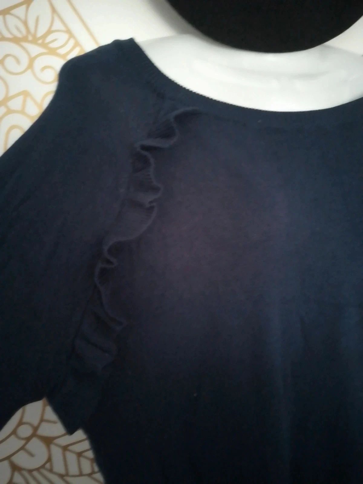 Pull bleu marine taille 46 – photo 2